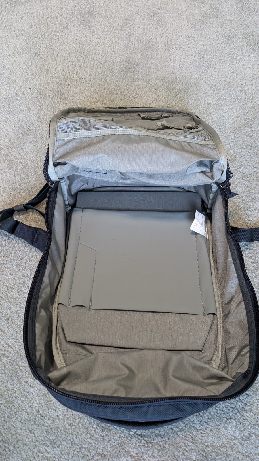 EVERGOODS PLC20 backpack – Panel Loader Classic 20L – Navy blue discontinued