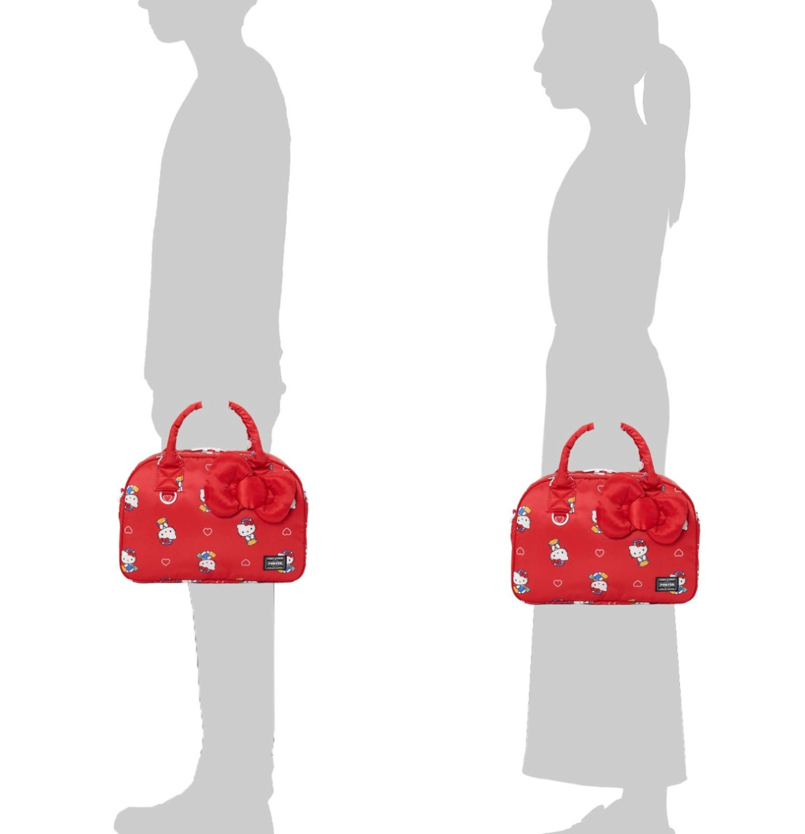 PORTER x Hello Kitty 2Way Duffel Bag Red Yoshida 90th Anniversary Japan Limited