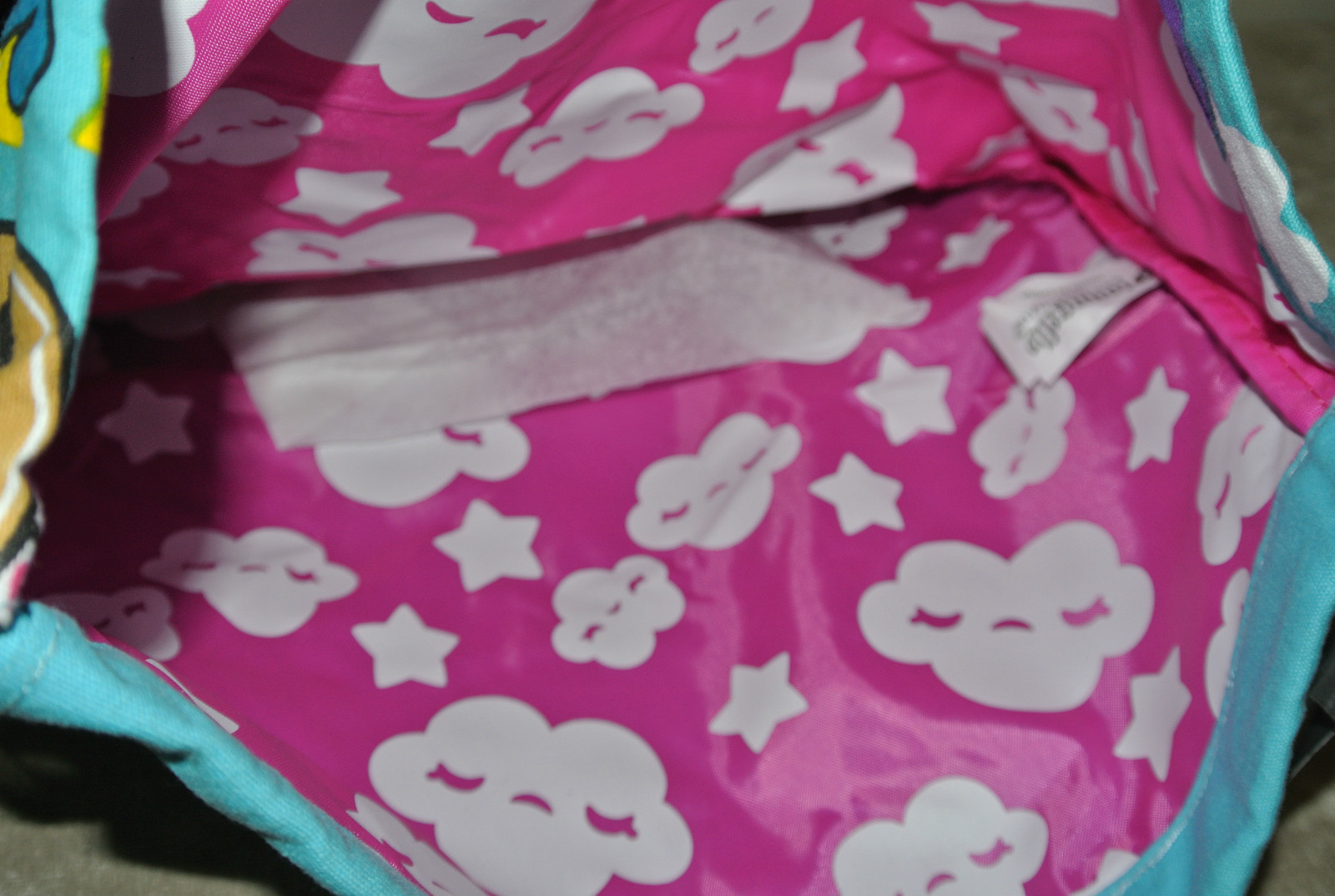 New Cinch PANDA BEAR Glasses Sack 17 X 13.5″ Draw String Bag Purple Loungefly