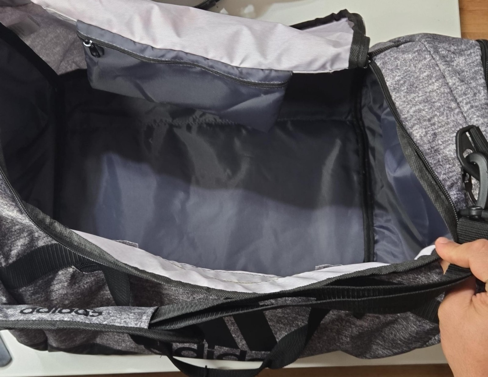 Adidas Defender IV Medium Duffel Bag Water Resistant Base Shoe Compartment OSFA
