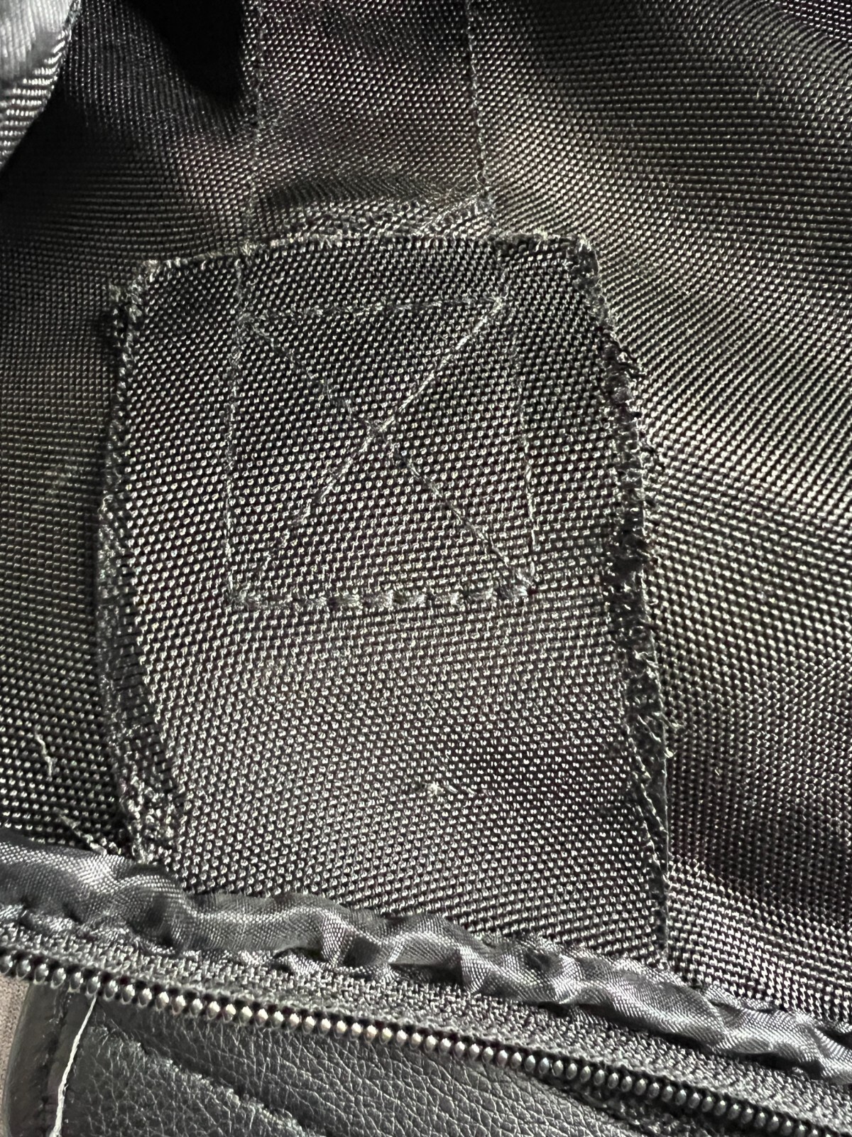 John Varvatos USA Canvas Duffle Gym Weekend Bag 17x11x7 Faux Leather Trim