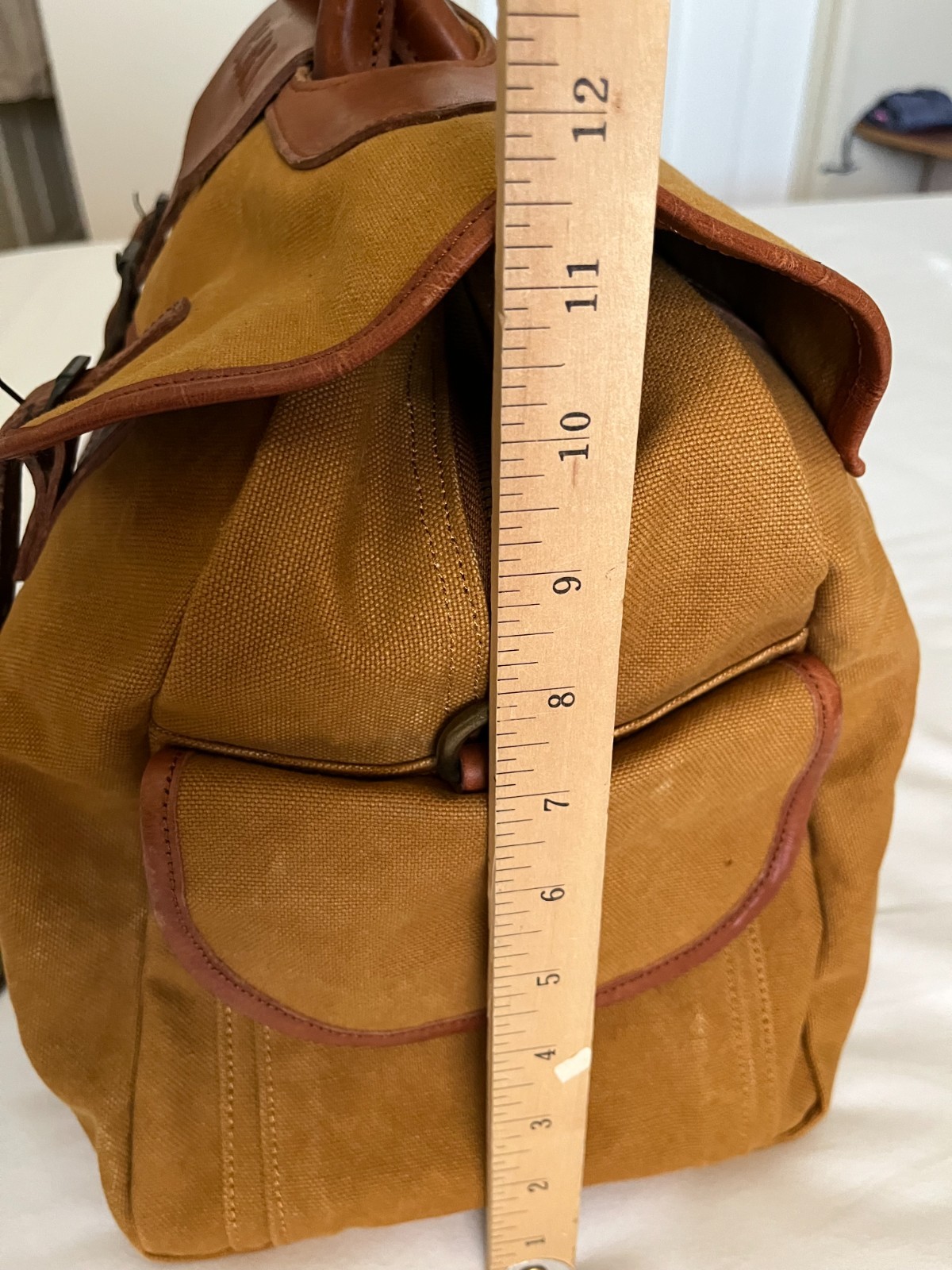Vintage RRL Canvas/Leather Shoulder Bag