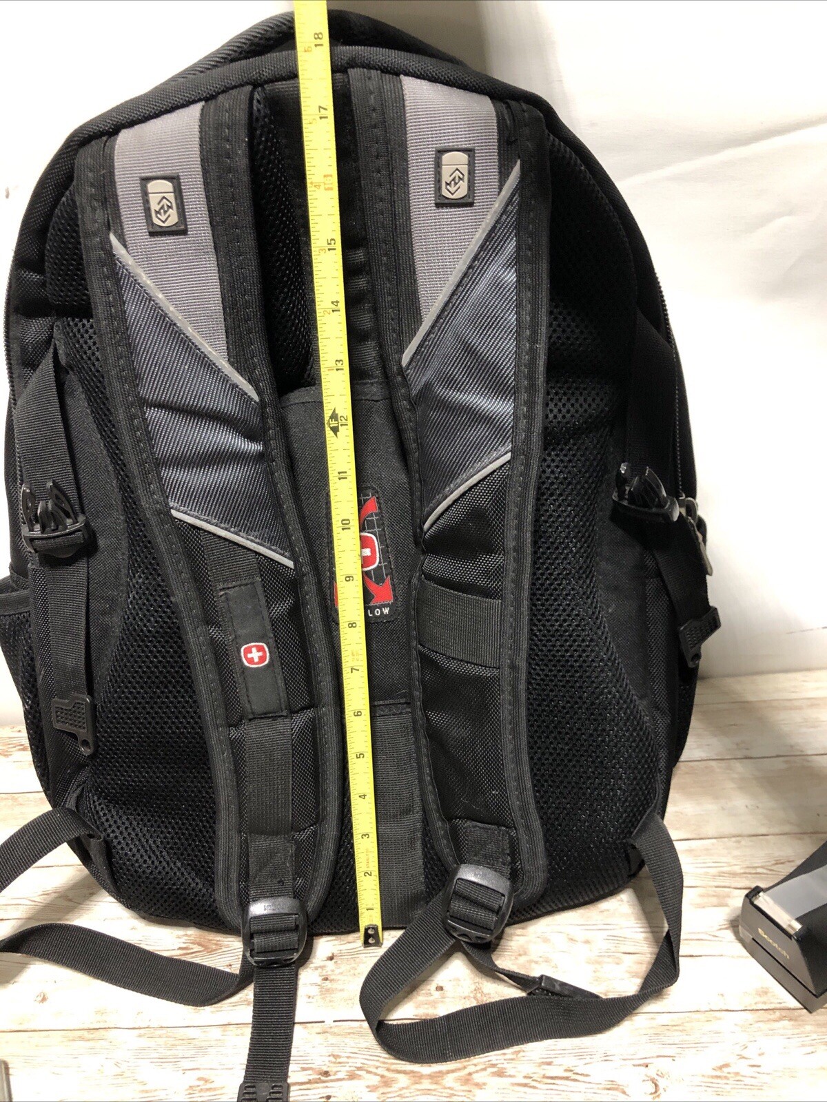 Swiss Army Wenger Airflow Backpack WTRA-18-laptop Carryon Infinera RARE Padded