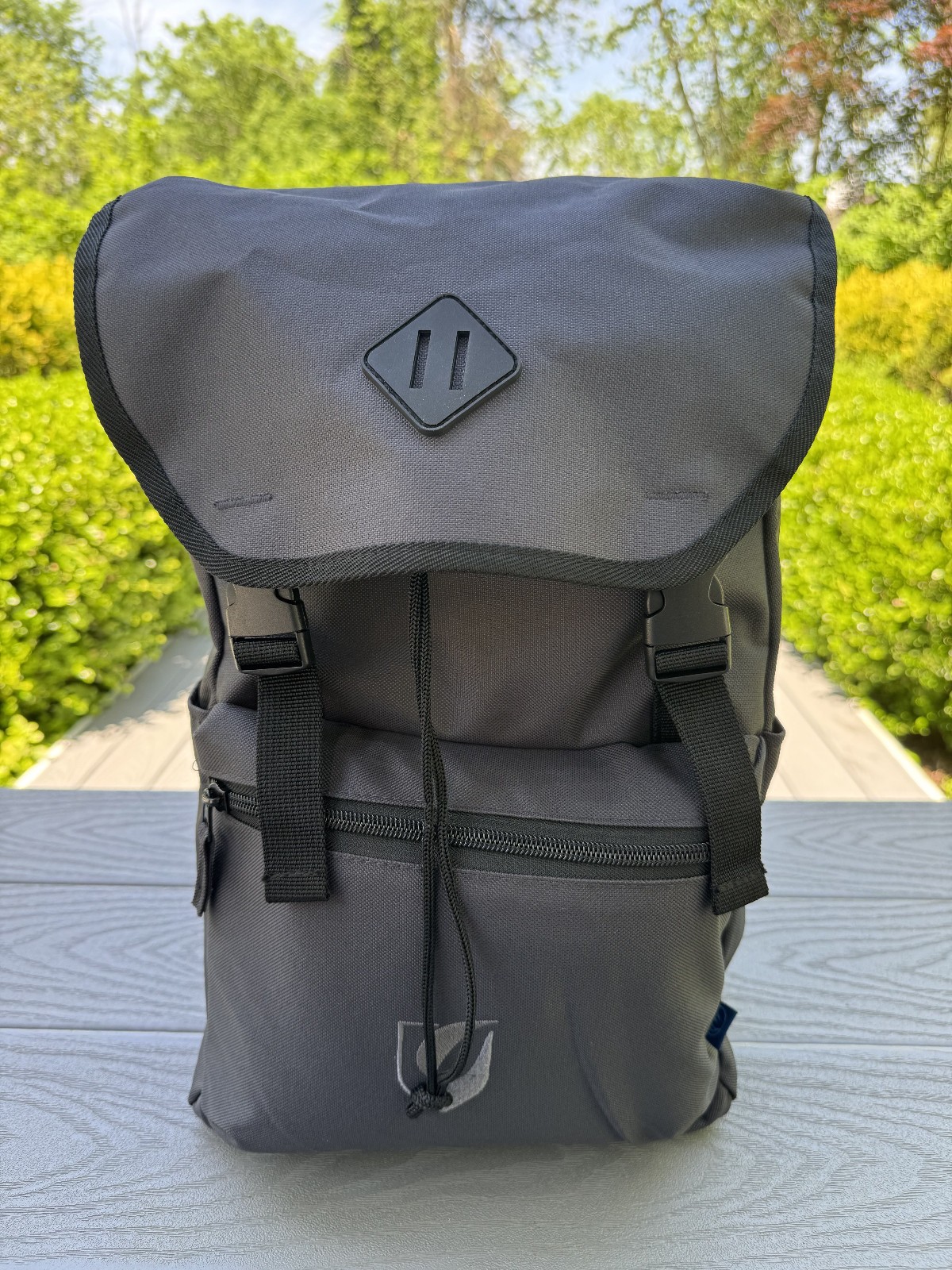 NEW LEEDS REPREVE EVERYDAY BLACK RECYCLE OCEAN PLASTIC 15″ COMPUTER BACKPACK BAG