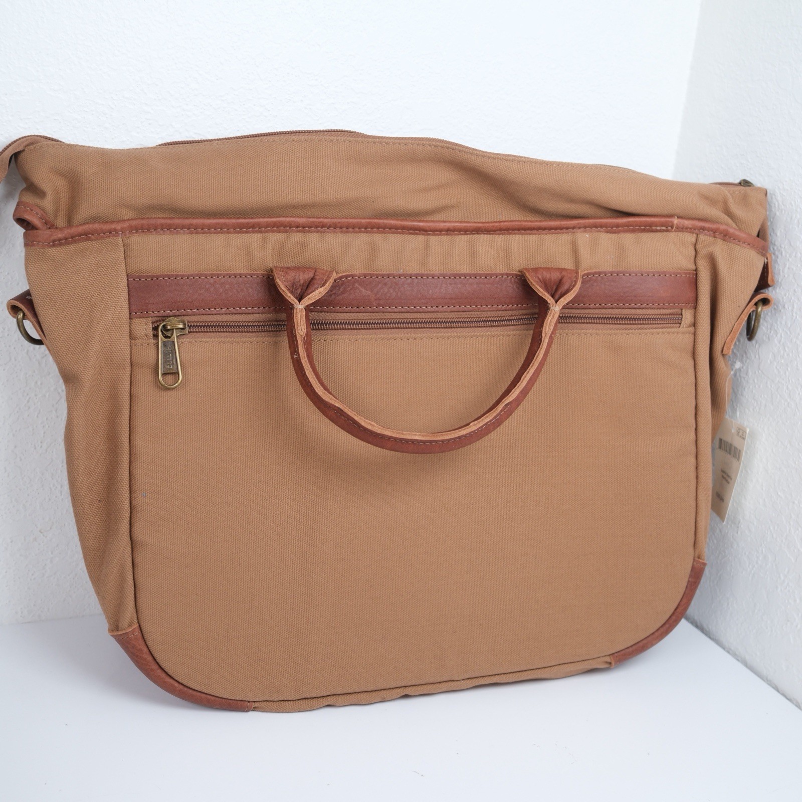 Duluth Trading Fire Hose Superior Street Fire Hose Briefcase Leather Messenger