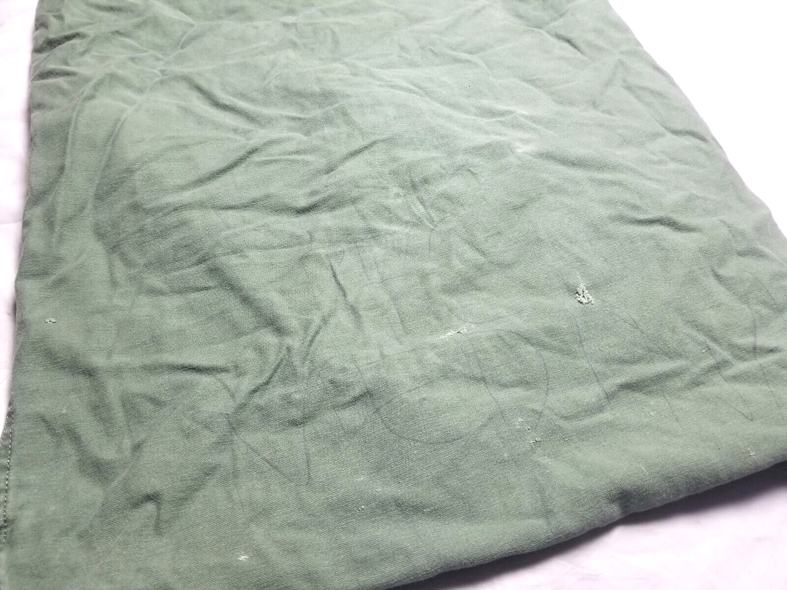 USGI Army Military Surplus OD Barracks 100% Cotton Laundry Bag FAIR