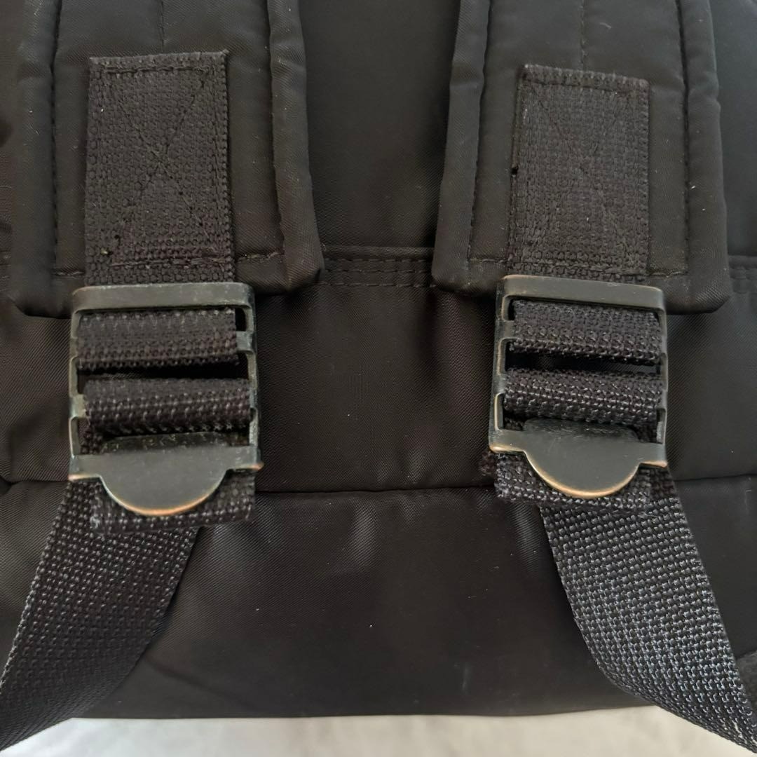 PORTER TANKER Backpack Rucksack Black Nylon Daypack Japan Vintage