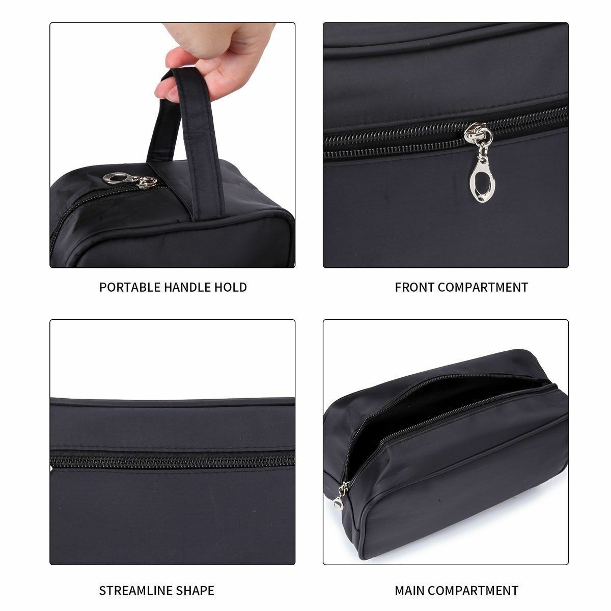 Travel Toiletry Bag Dopp Kit for Men & Women Cosmetics Makeup Shaving Organizer