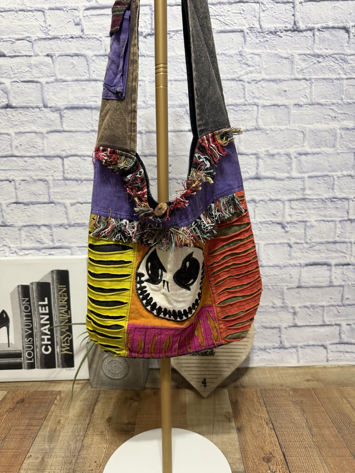 Jack Skellington TOTE The Nightmare Before Christmas BEAUTIFUL VINTAGE