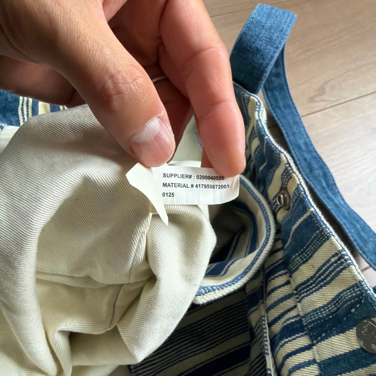 USED BAG RRL indigo patchwork tote bag Japan