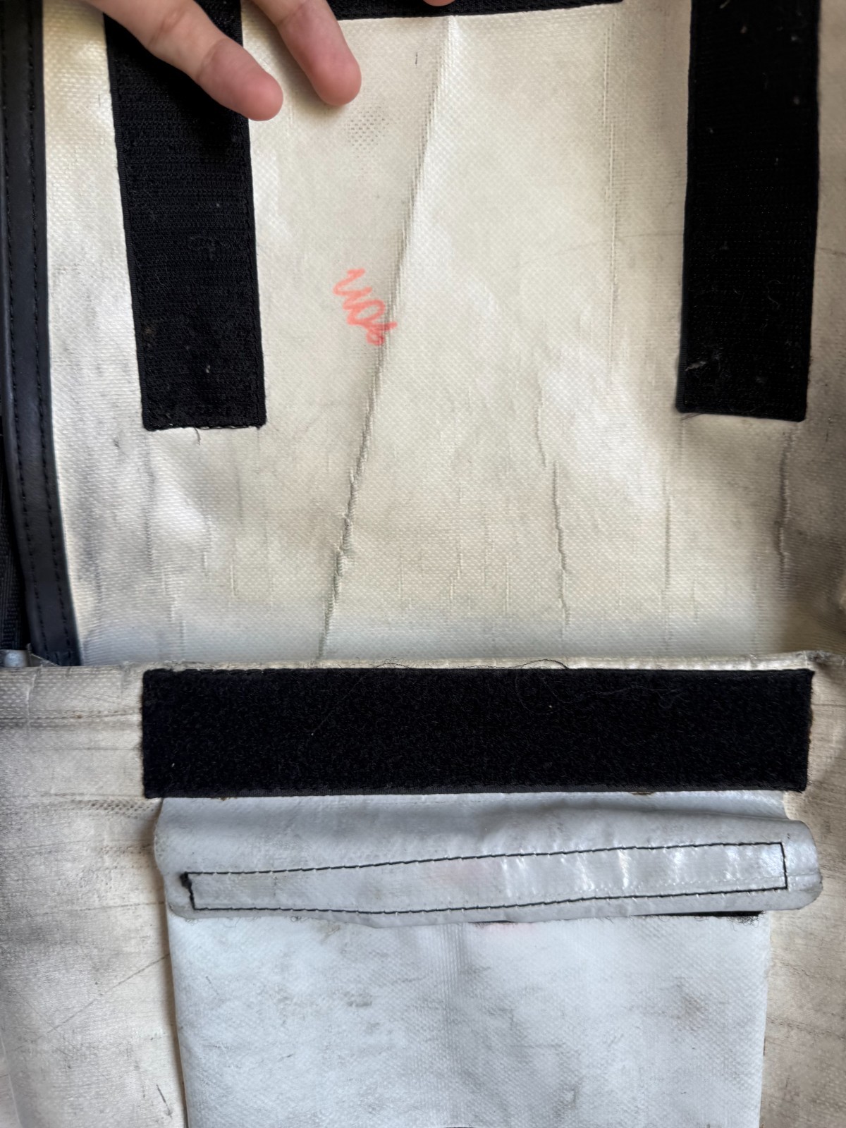 Freitag f41 beige gray messanger bag