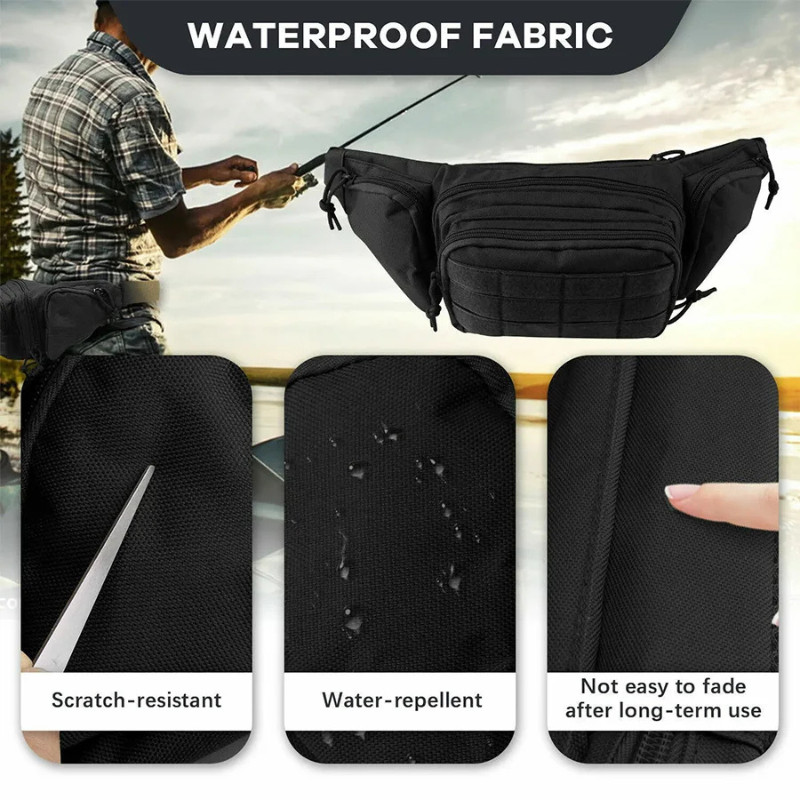Outdoor Multi Functional Sport Cycling Waist Bag Shoulder