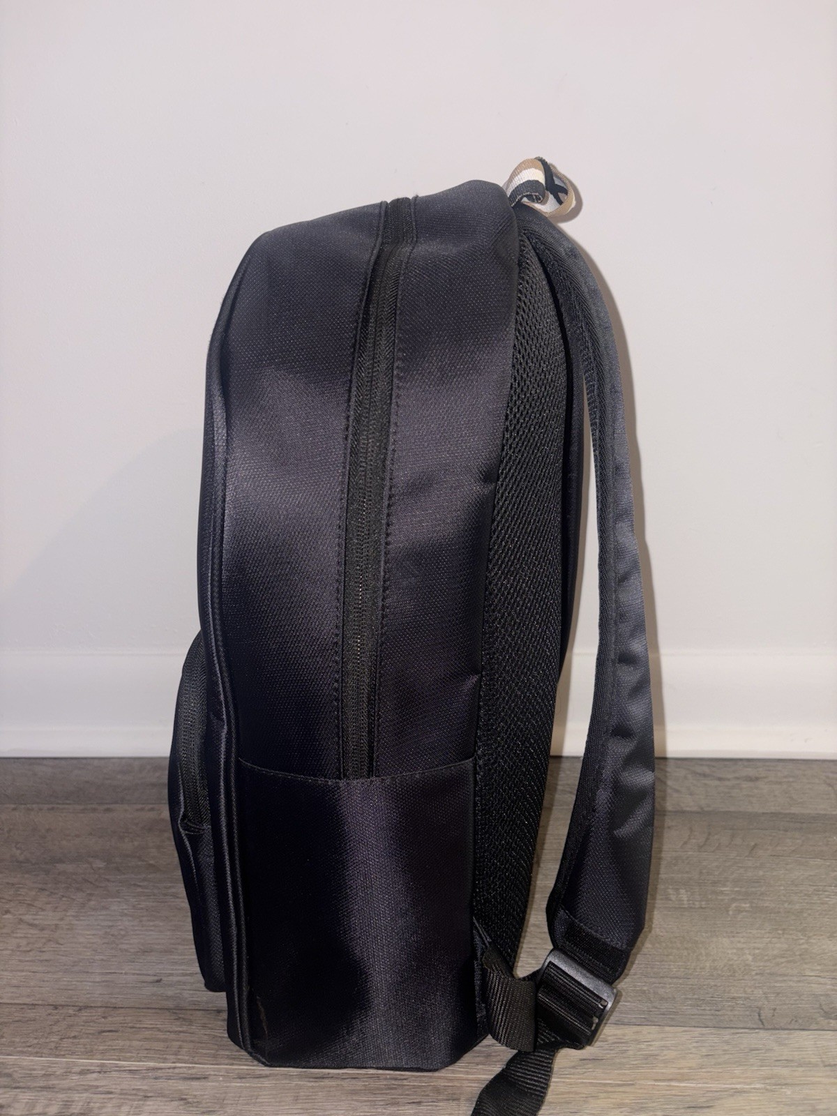 HUGO BOSS Black Logo Backpack Zip Closure Front Zip Pocket Adjustable Straps