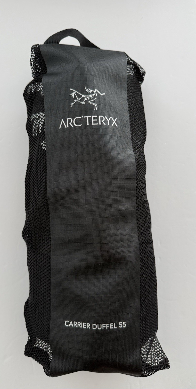 Arc’teryx Carrier Duffel 55 – Black – Shoulder Straps – Waterproof Packable