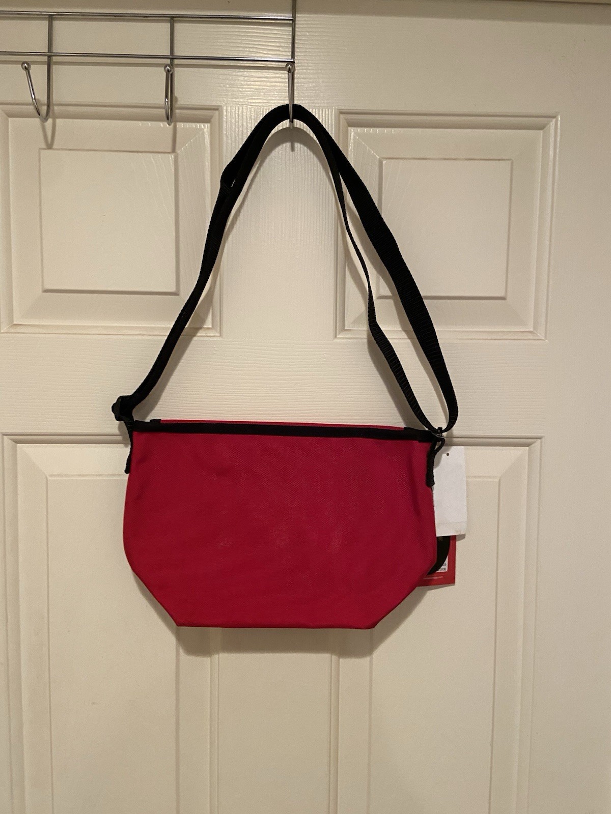 Manhattan Portage Nylon Messenger Bag Crossbody Red 11.5” Wide X 7.5” Tall NWT