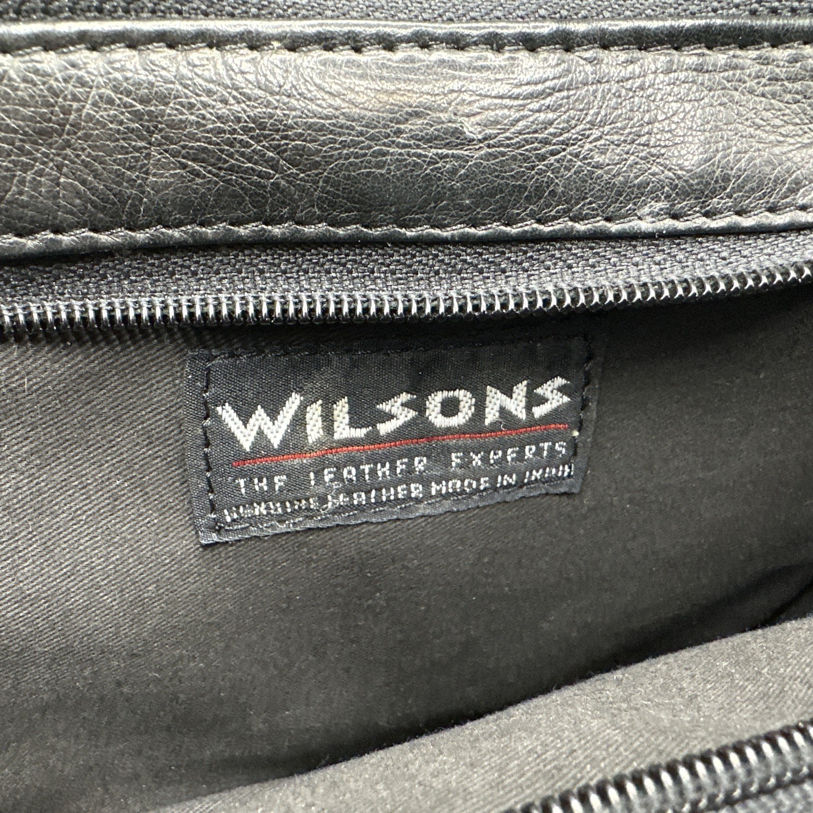 Vintage Wilson’s Leather Hand Strap Travel Bag Organizer Men’s or Women’s
