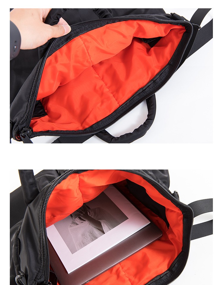 Men’s Oxford Cloth Handbag Large Capacity Messenger Bag Leisure Shoulder Bag