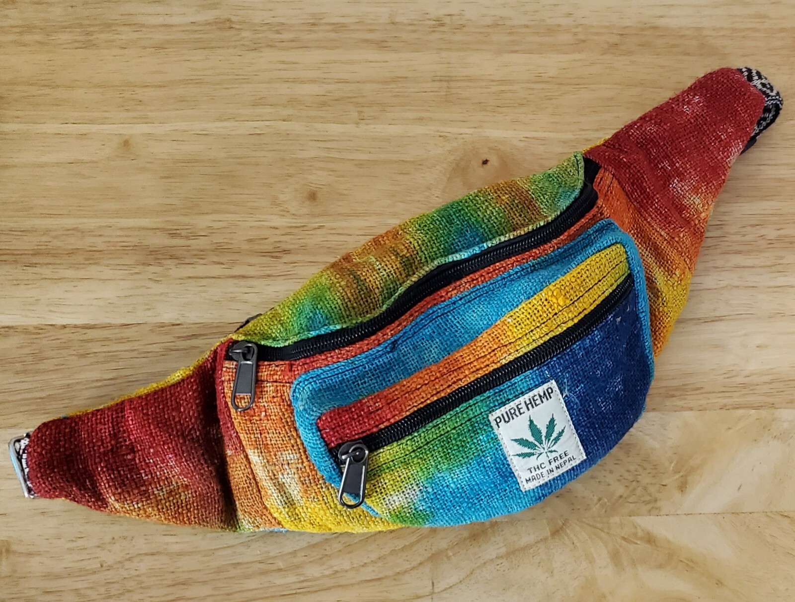 Tie Dye Hemp Fannypack