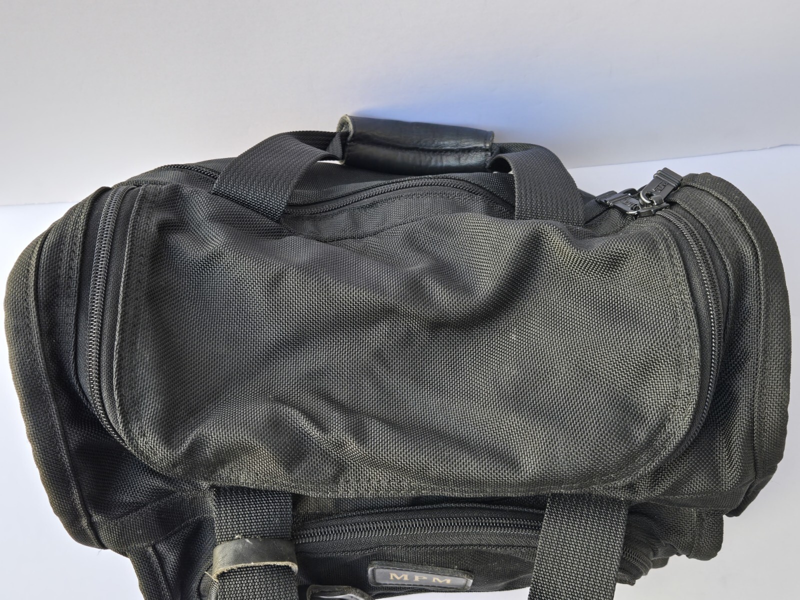 TUMI Duffle Carry-On Black Nylon Bag
