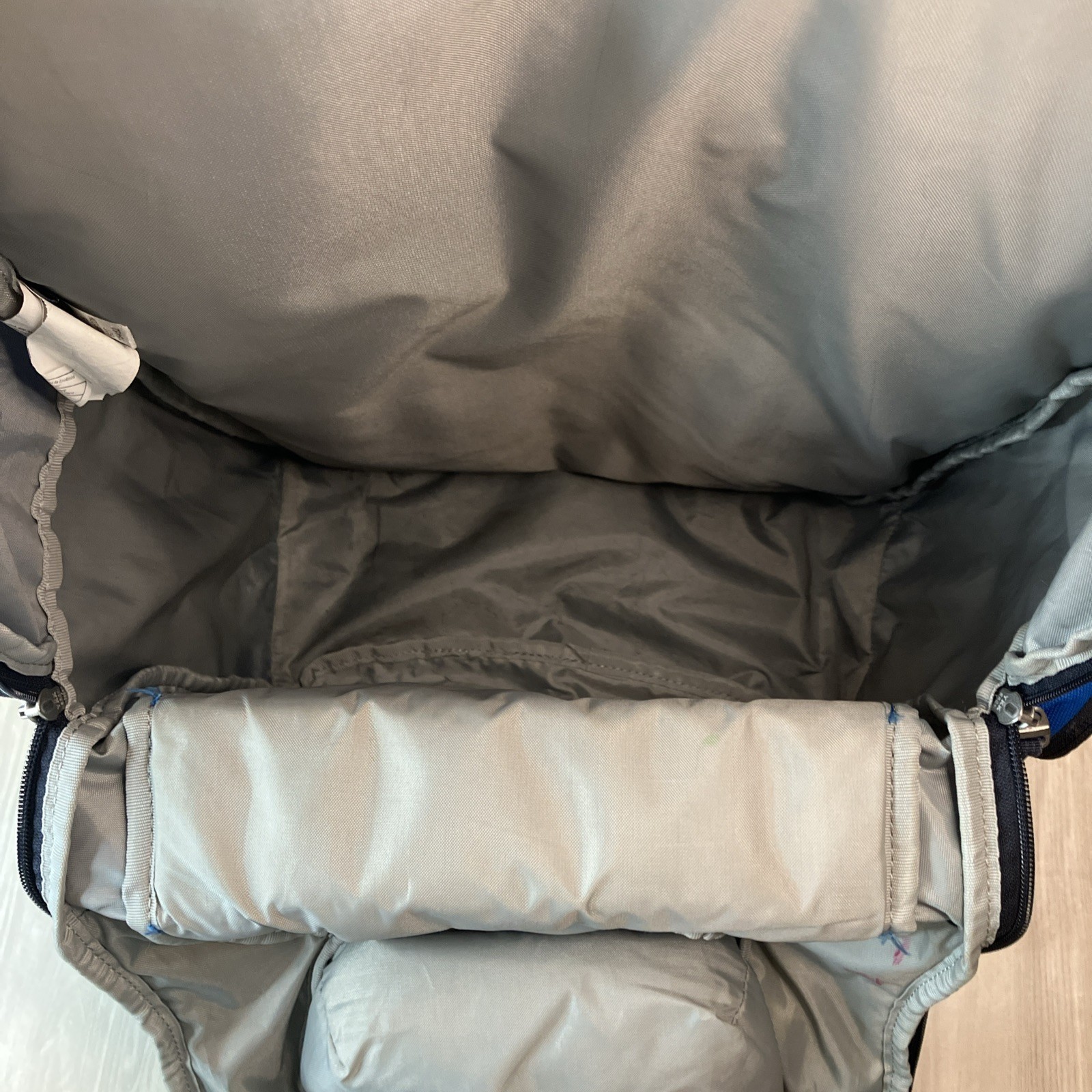 Oakley Y2K Backpack FA15 Large Cushion Pocket Laptop 19x14x6 USA Blue NICE!