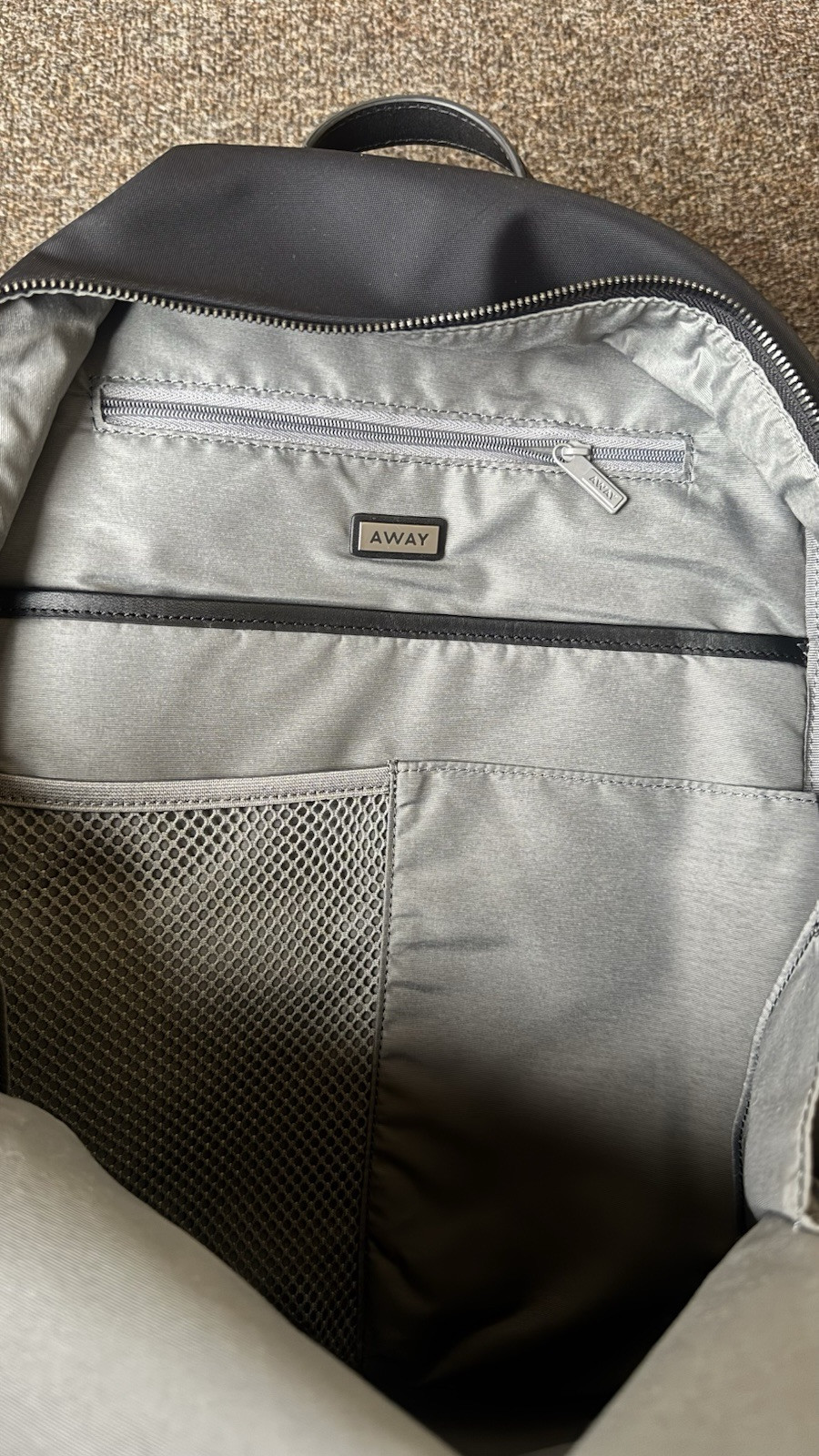 Lightweight Away The Everywhere Zip Travel Backpack Black