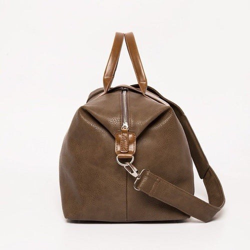 Brouk & Co Alpha Duffel Bag Chocolate Brown
