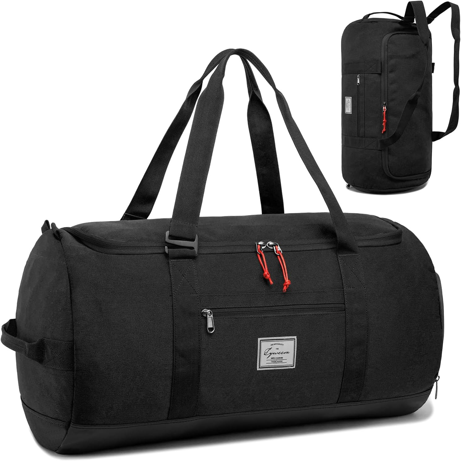 Sports Gym Bag Men – Large 60L Travel Duffle Bag with Shoe Compartment Women, We