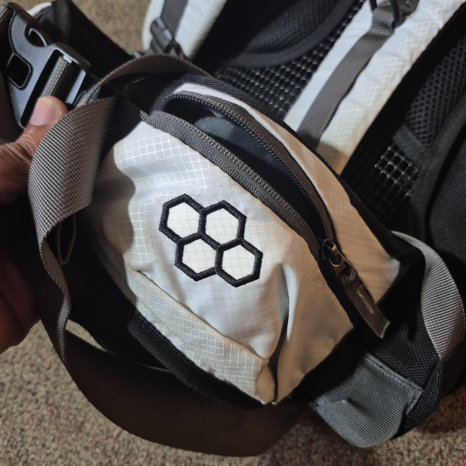 READ RUDIS Genesis Wrestling Gearpack IV 35L Backpack Bag White With Rain Cover