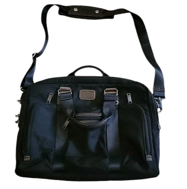 TUMI 22611HKH ALPHA BRAVO Mcnair Slim Briefcase business bag black Nylon