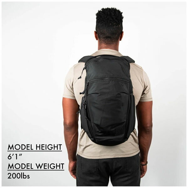 Evergoods Backpack Mountain Panel Loader 22L Solution Black MPL22 Japan New