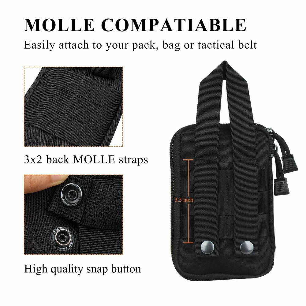 Tactical EDC Outdoor Molle Pouch Sports Hunting Pack Belt Storage Utility Bag US