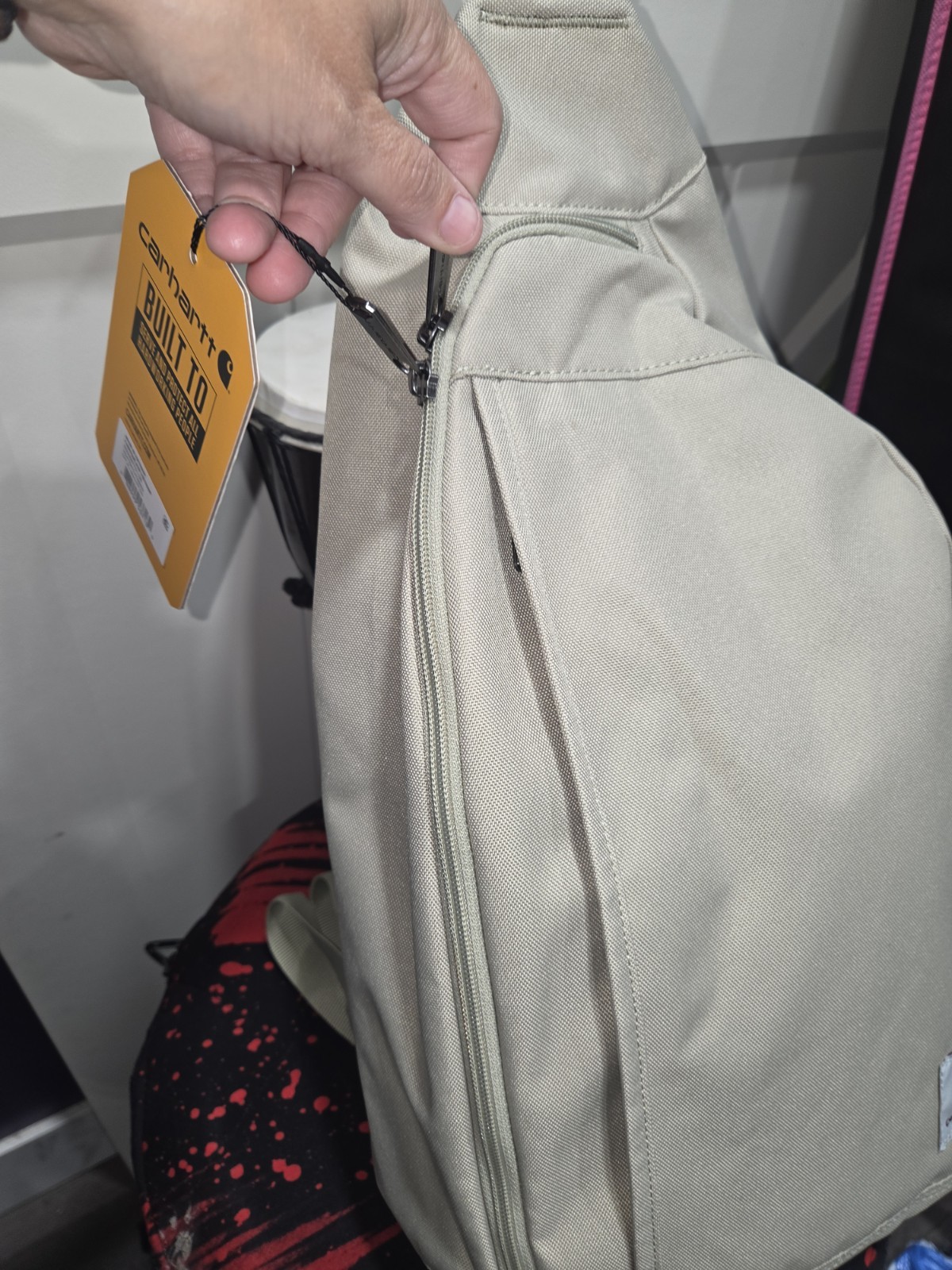 Carhartt Sling Bag Rugged Rain Defender Water Repellent Crossbody Hands Free