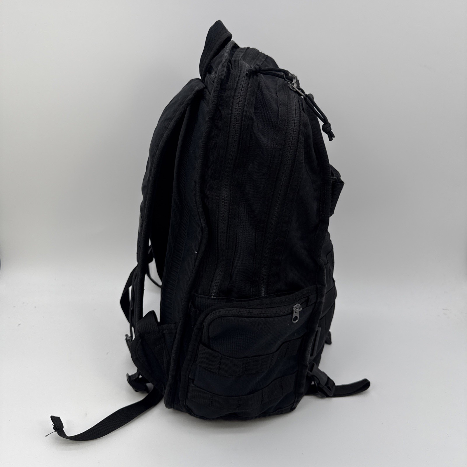 Nike Sportswear RPM Backpack Black Molle Webbing Ruck Sack Book Bag Large