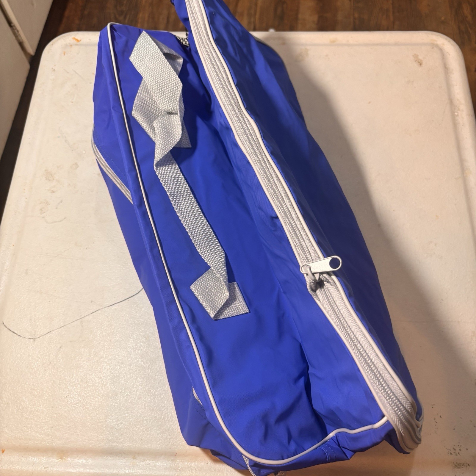 Vntg American Express Cards Duffle Bag – Blue Nylon T