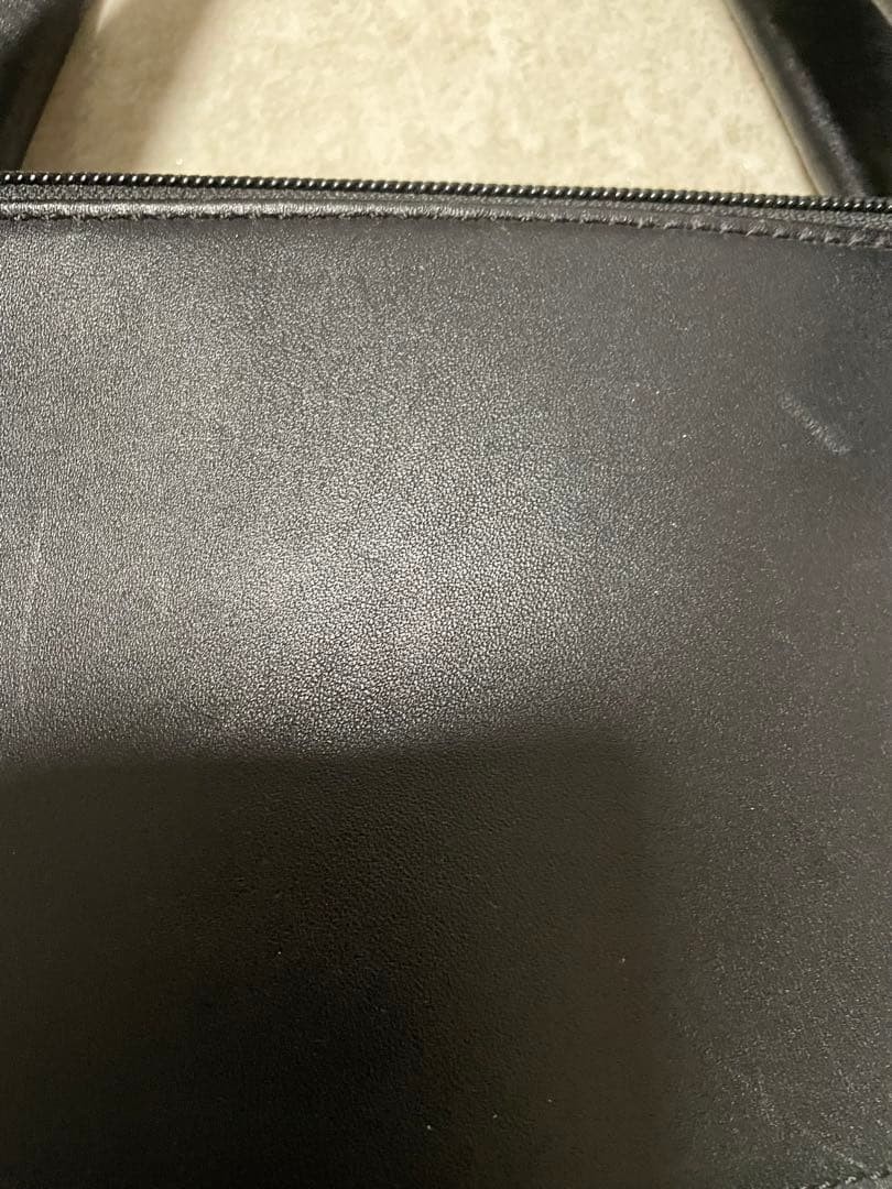 TUMI Lightweight Business Bag Black Gray Two Tone Nylon Leather Mix Edition