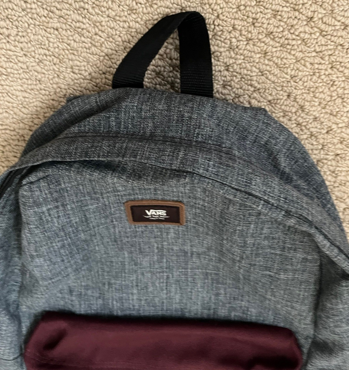 Vans Off The Wall Men’s Old Skool IlI Gray/Burgundy Backpack Bag