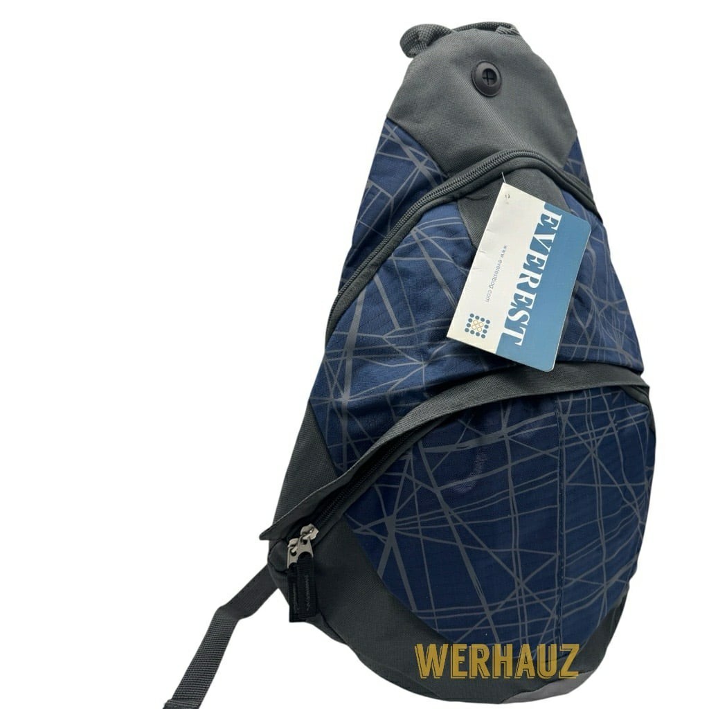Everest Sling Bag Blue Grey