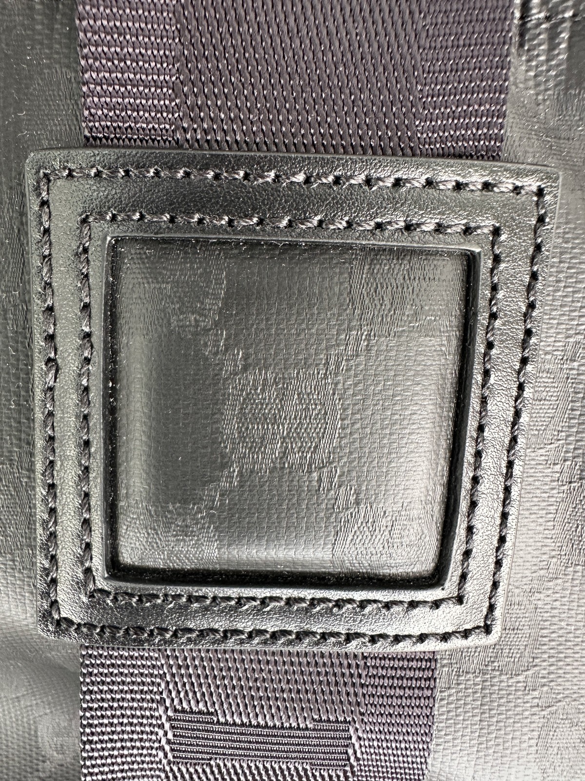 NWT Gucci Matte GG Crystal Canvas Tote Bag Black Logo Italy Authentic 779816