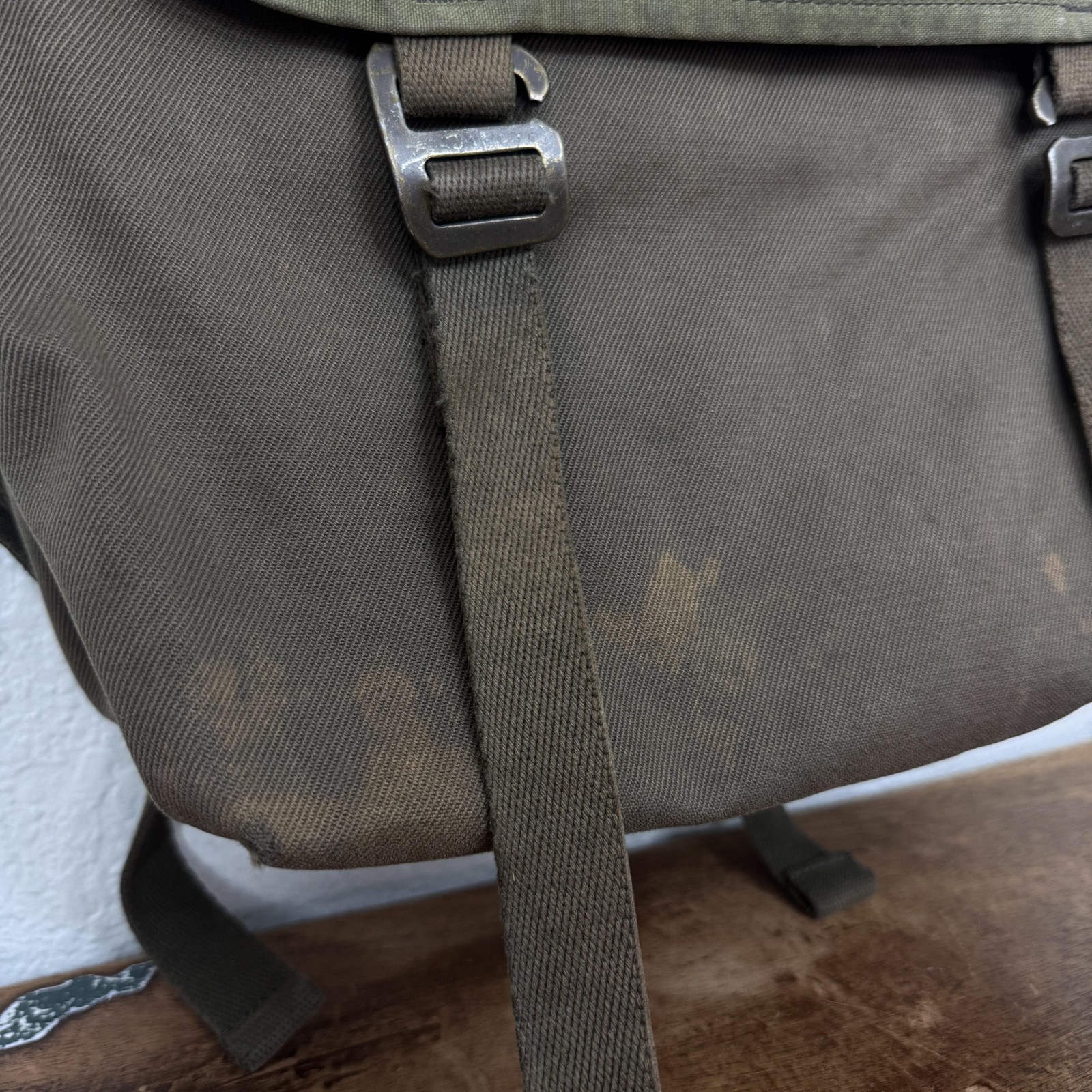 Vintage Filson Ranger Rucksack Backpack Otter Green Canvas CC Filson Workwear