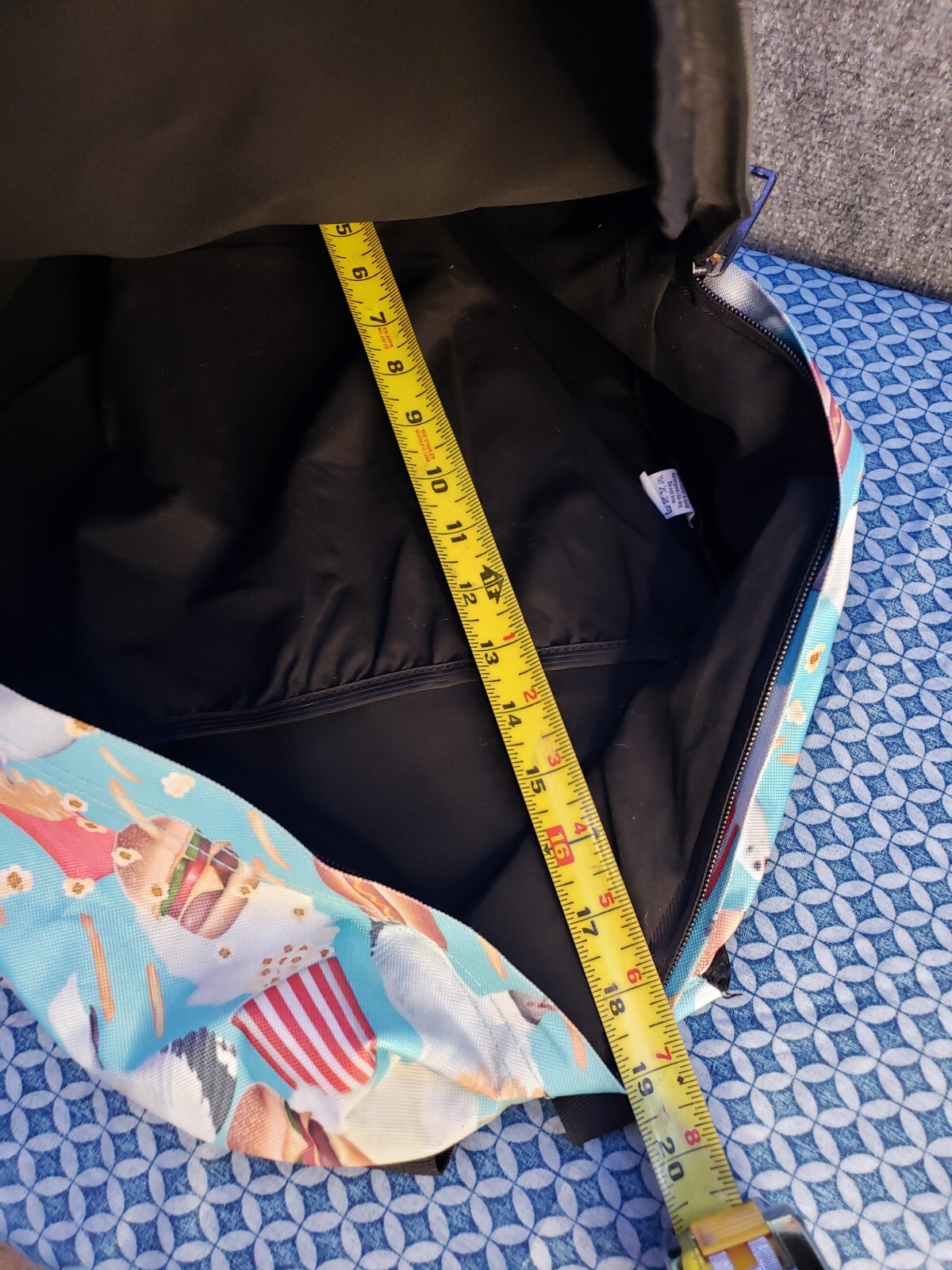 TWO LEFT FEET BACKPACK – BIRD FEED (BIG 17X12X6 INCHES
