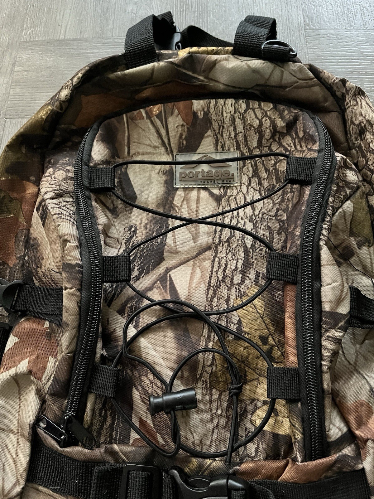 Portage Travel Gear Backpack Rucksack Camouflage