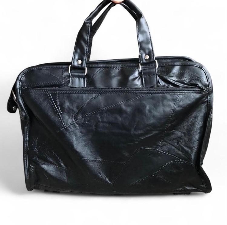 MAXAM – Genuine Lambskin Leather Briefcase 16″