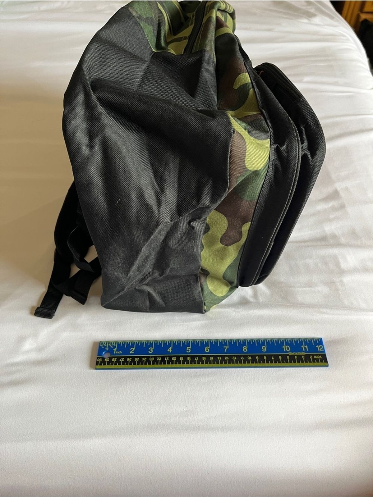 Brand New Trailmaker Camouflage Backpack Green/Black School Travel Bookbag