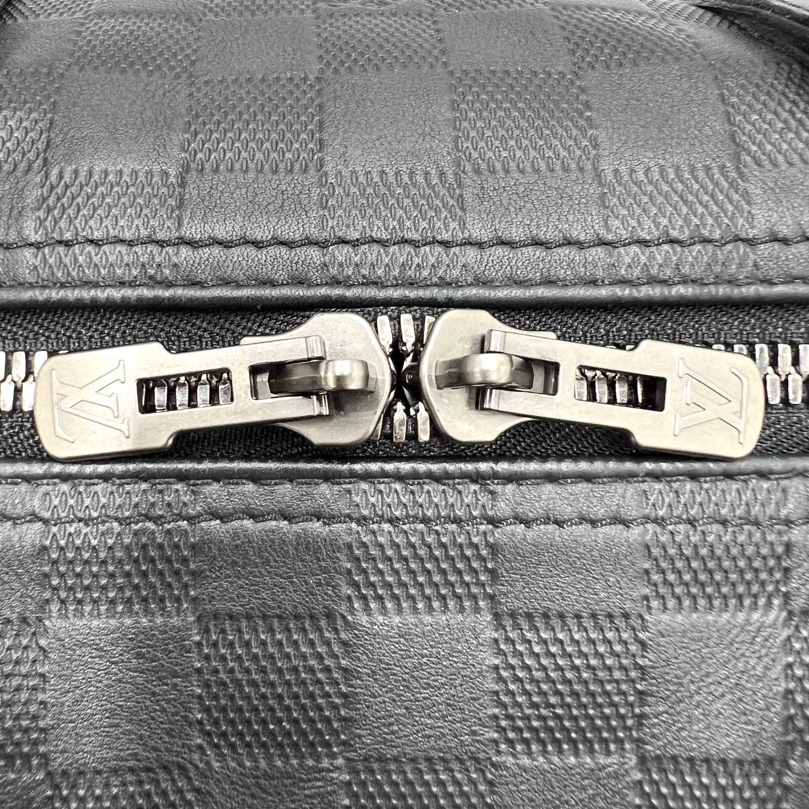 Louis Vuitton Damier Infini Keepall Bandouliere 55 Travel Bag 2way N41144 Auth