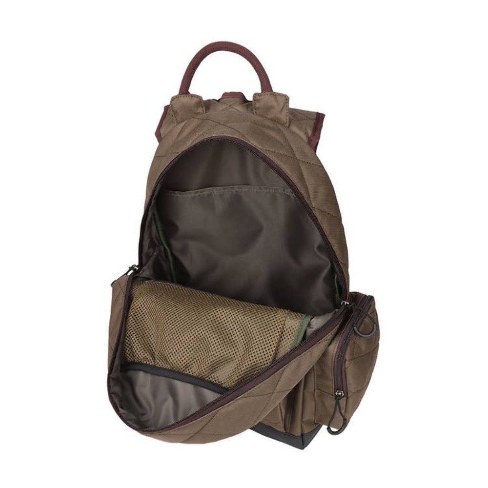 Fieldstone Quilted Brown Backpack