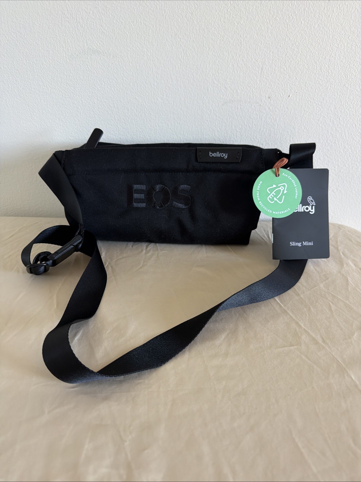 Bellroy Sling Mini 4L Bag Black – EOS Logo – New With Tags