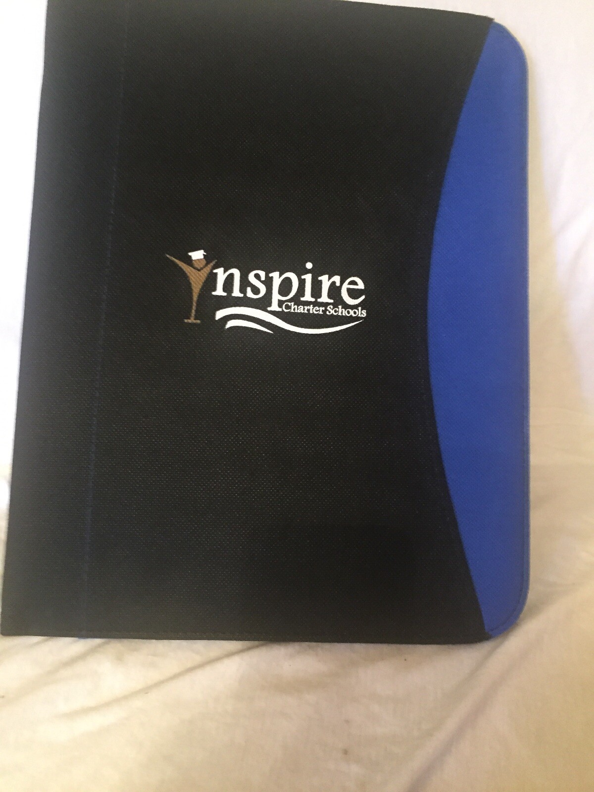 Inspire Charter School New Shoulder Labtop Bag Black With Devisions & 4 Pockets