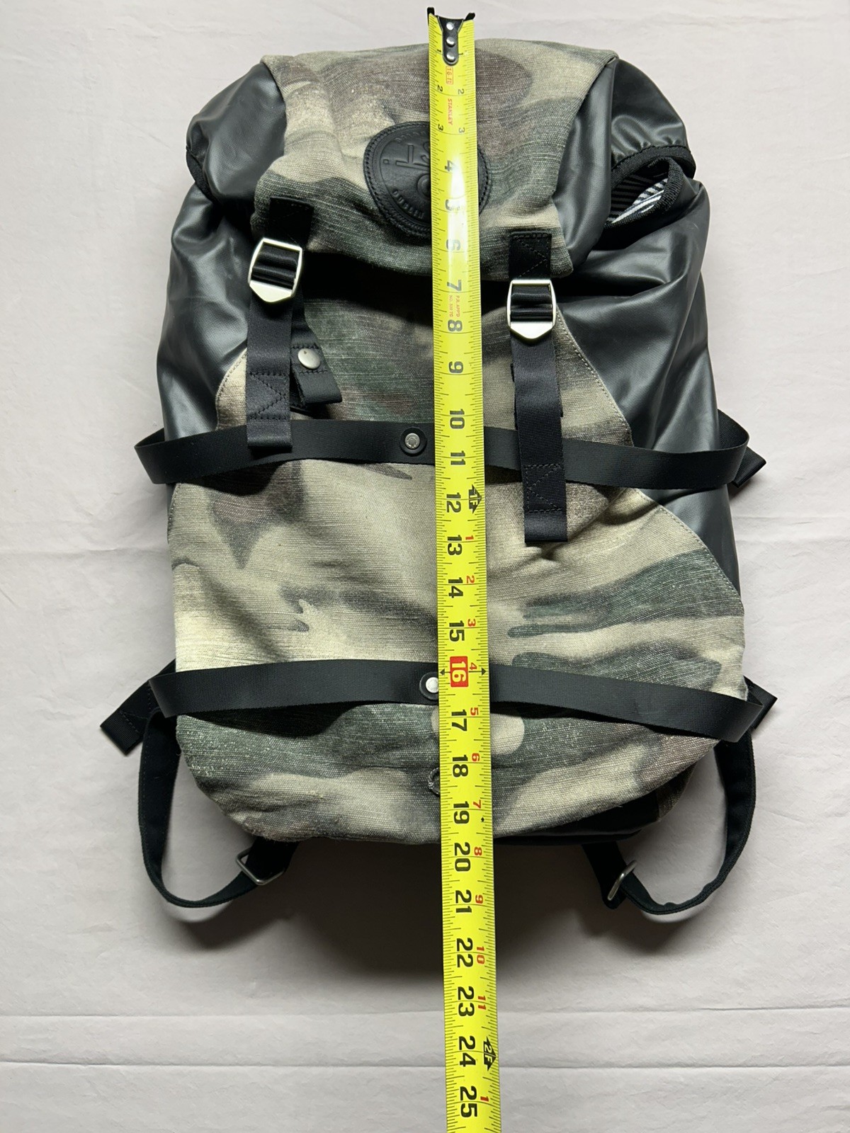 STIGHLORGAN Granite Camouflage Canvas Backpack large size NEW