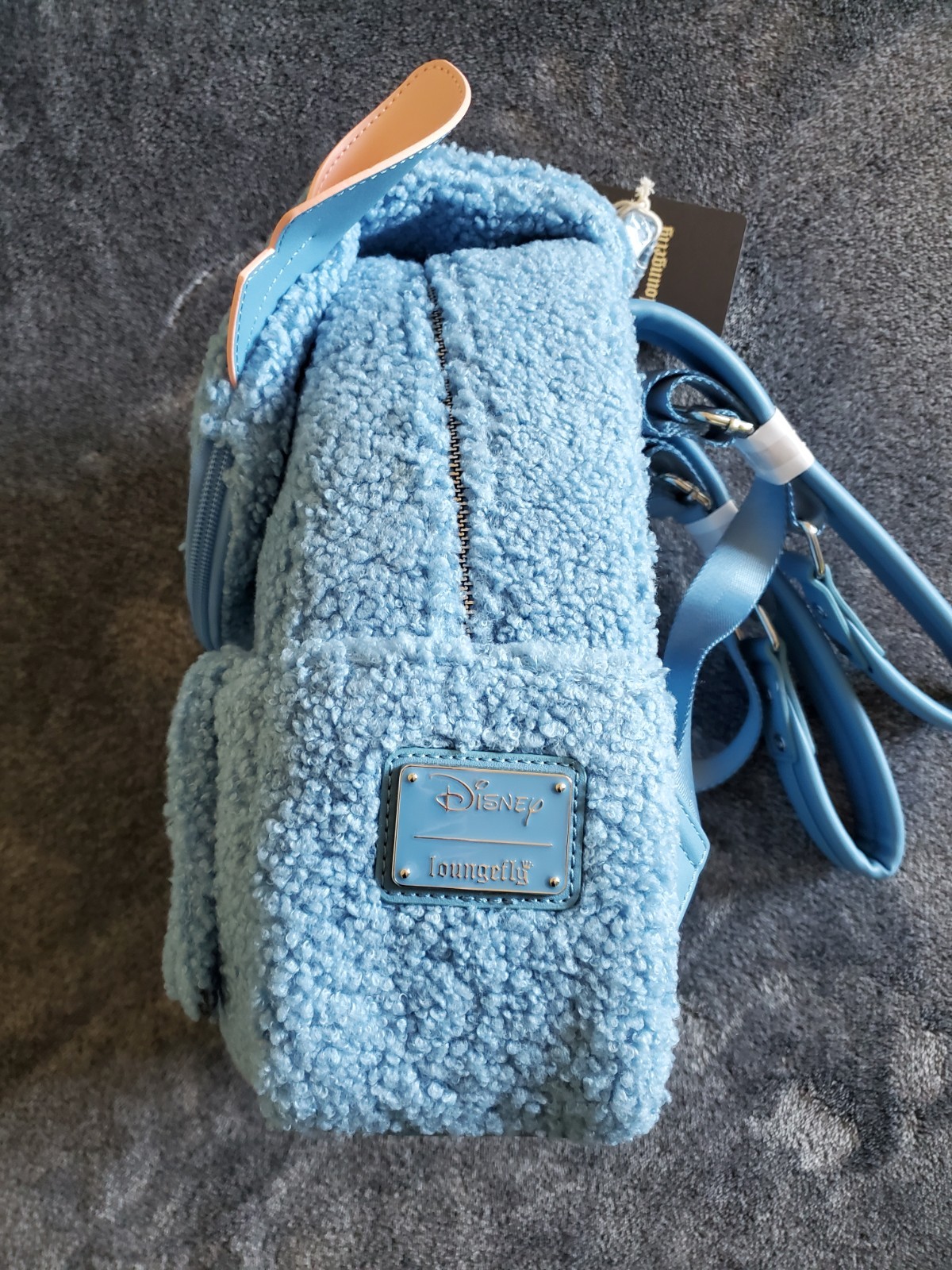Disney Loungefly Stitch Mini Backpack – Cosplay Sherpa Fuzzy Limited Edition NWT
