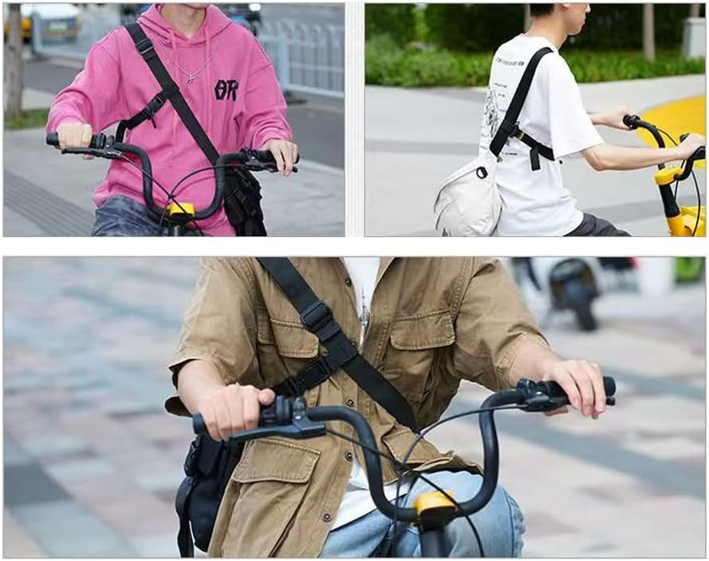Messenger Bag 3 Point Belt with Magentic Quick Release Buckle Stability Belts Ad